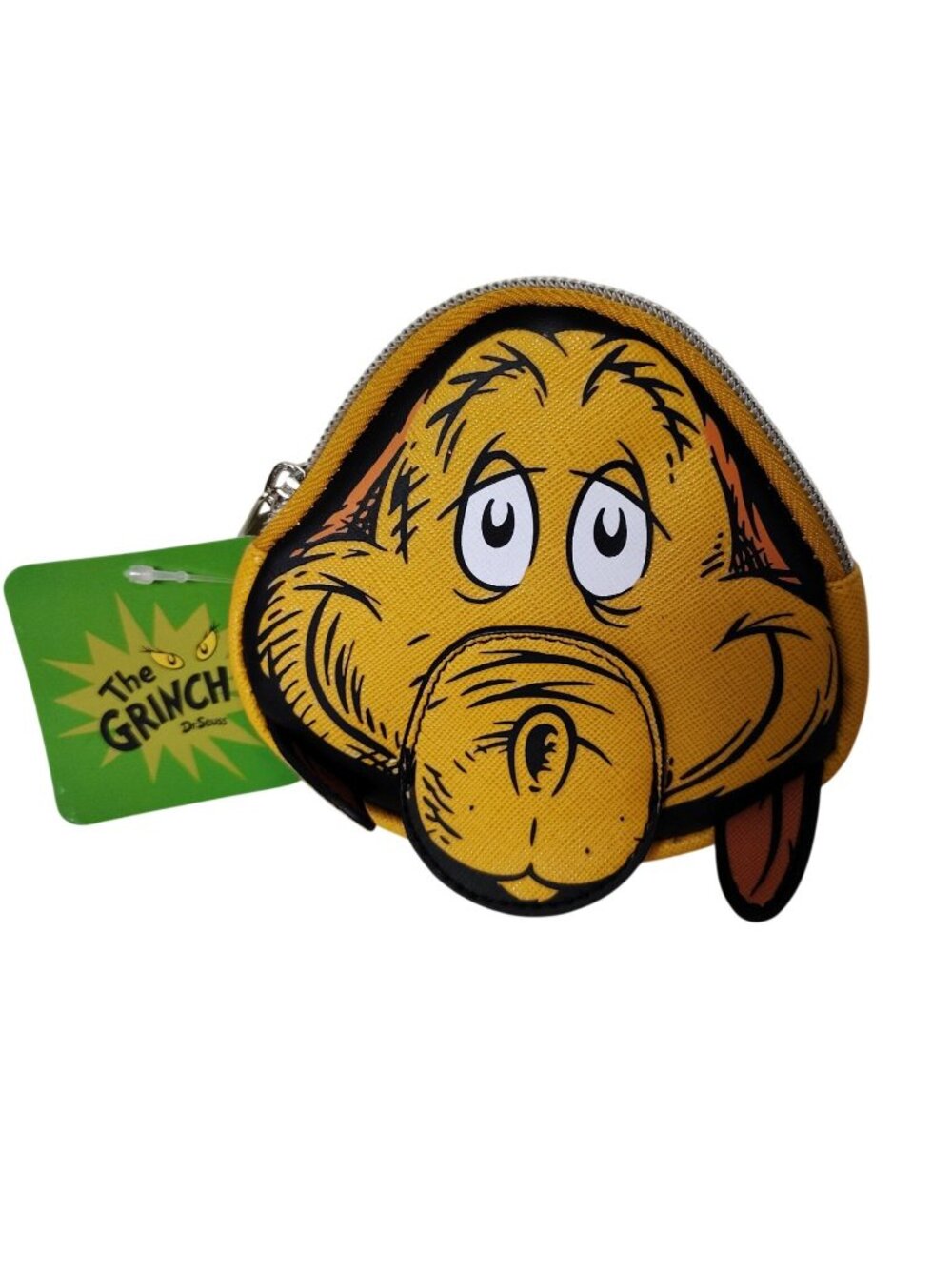 Max The Dog Coin Purse By Bioworld The Grinch Dr. Seuss Official Merchandise